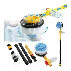 GENERICO - Kit Cepillo Giratorio Para Lavado De Autos