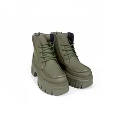MANA DI DIO - BOTIN VERDE MILITAR VEIN PARA MUJER -