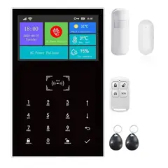 GENERICO - Sistema de Alarma Inteligente WiFi GSM con Pantalla Tactil