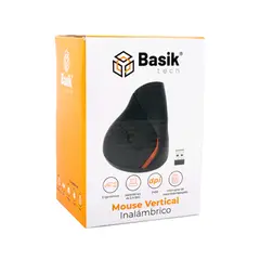 BASIK TECH - Mouse Vertical Alámbrico Ergonomico comodo