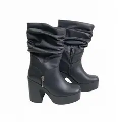 MANA DI DIO - BOTA NEGRO ROGOUS PARA MUJER - MANÁ DI DIO