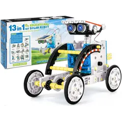 GENERICO - Kit Robot Solar 13 En 1 Robot Educativo Para Ensamblar