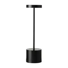 GENERICO - Lampara De Mesa Luz Led Recargable 3 Tonos de Luz Regulable Multifuncional