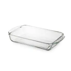 LIBBEY - SET 2 REFRACTARIAS RECTANGULARES 1.9 Y 2.5 PYROREY