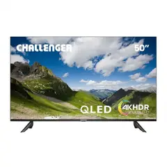 CHALLENGER - Televisor 50 50KG190BT QLED Smart TV Google