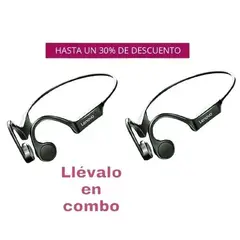 Lenovo - Audífonos X4 Conducción Ósea Bluetooth Deportivos Micrófono x2
