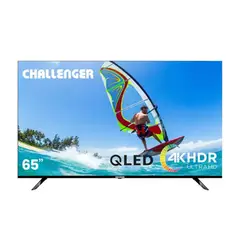 CHALLENGER - Televisor 65 65KG290BT QLED Smart TV Google