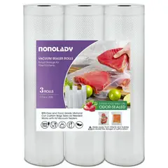 GENERICO - Rollo Bolsa Empaque Al Vacio 20cmx18met Todas Las Selladoras