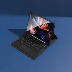 GENERICO - Estuche Teclado + Mouse + Bolso + Vidrio + Lapiz Para PAD PRO 11 M4 2024