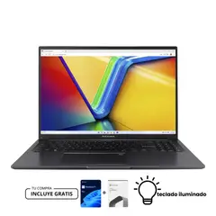 ASUS - PORTATIL VIVOBOOK F1605V INTEL I7 1355U, SSD 512 GB, 16 GB DR4, 15.6" FHD, WIN 11 PRO