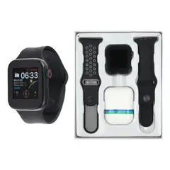 JALTECH - Smartwatch Set Black I7promaxl
