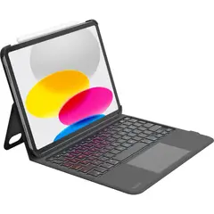 BELKIN - Estuche Teclado para iPad A16 2025 y Décima Generación 2022 Modelos A3354 A3355 A2696 A2757