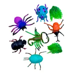 GENERICO - Figura Maqueta INSECTOS 2D-1122B-2 de 6x4cm por 6 Und