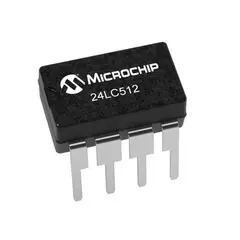 GENERICO - Memoria EEPROM I2C 24LC512 DIP-8 512Kbit 64Kx8