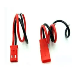 GENERICO - Conectores JST Macho-Hembra 10 cm para Baterías Paquete x 2 Unidades