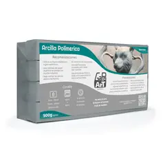 GAPOART - Arcilla Polimérica 500 g – Color Gris tradicional