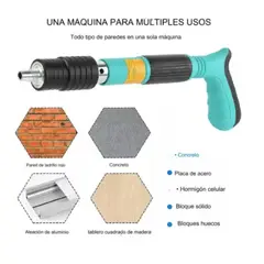 GENERICO - Remachadora Manual Metalica con Kit de Remaches