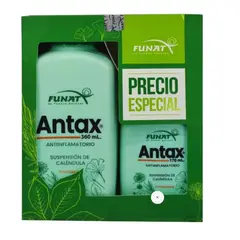 FUNAT - ALIMENTO LIQUIDO CON CALENDULA COMBO ANTAX -