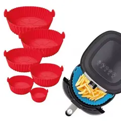 GENERICO - Moldes reutilizables para feridora en silicona x6