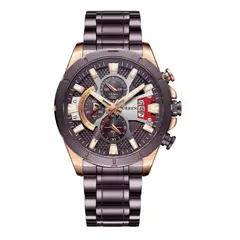 CURREN - Reloj 8401 Cronógrafo Para Hombre Elegante Deportivo En Acero