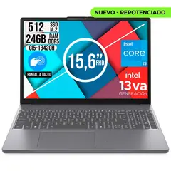 Lenovo - Portatil IdeaPad Slim 3 Intel Core I5-13420h Ssd 512gb Ram 24gb 15.3" Touch