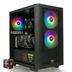 THERMALTAKE - Torre Gamer Ryzen 7 5700x 16gb ddr4 Ssd 512gb Rtx 3050 6gb