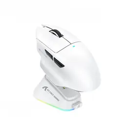 SHARK - Mouse Attack V6 Inalámbrico 25000 Dpi Rgb Blanco