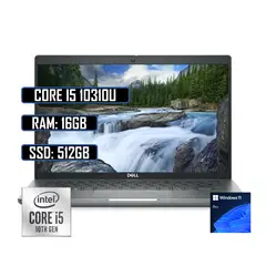 DELL - PORTATIL LATITUDE CORE I5 10310U/16GB DDR4 512GB M.2 PANTALLA 14 WIN11 PRO (REMANUFACTURADO)