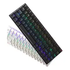 GENERICO - Teclado Gamer Mecánico 60% JG‑68 RGB 68 Teclas