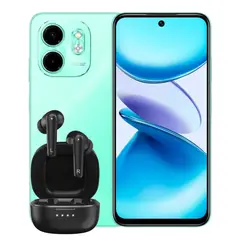 INFINIX - Celular Smart 9 64GB 3GB Ram Verde + Obsequio Audifonos Genius