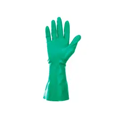 KLEENGUARD - GUANTE G80 NITRILO VERDE 18"T-10 22MIL QUIMI,COMBU