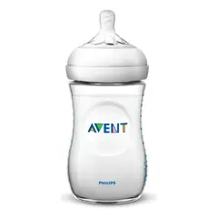 PHILIPS AVENT - Tetero Biberón Natural 9oz Trasnparente