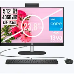 HP - Todo en Uno 24-Cr Intel Core I5-1334u Ssd 512Gb Ram 40Gb Fhd 24