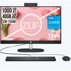 HP - Todo en Uno 24-Cr Intel Core I5-1334u Ssd 1tb Ram 40Gb Fhd 24