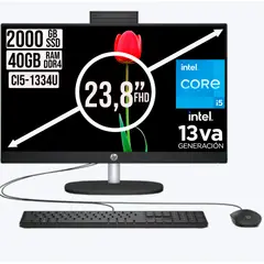 HP - Todo en Uno 24-Cr Intel Core I5-1334u Ssd 2tb Ram 40Gb Fhd 24