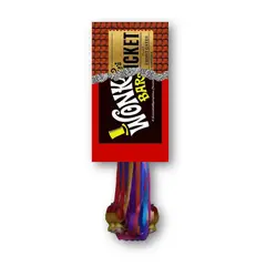 GENERICO - Piñatas chocolatina wonka + tarjeta de invitación digital + kit de fiesta