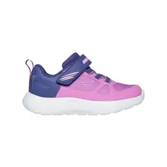 SKECHERS - Tenis Niña Dyna-Lite Velcro Color Rosa Morado