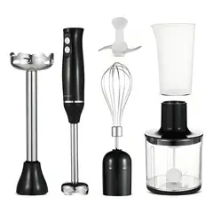SOKANY - Batidora De Mano M12 500w Con Turbo Y 2 Velocidades Negro 110v