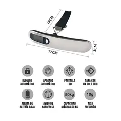 TELEVENTAS COM - Bascula Pesa Maletas Digital