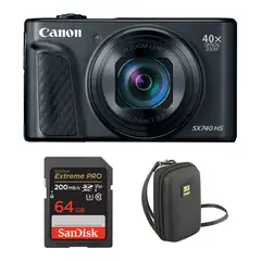 CANON - Cámara Powershot SX740 HS con grabación 4K