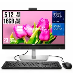 HP - Todo en Uno Dell Pro 24 Intel Core Ultra 7 265 SSD 512GB RAM 16GB W11 Pro 24” FHD