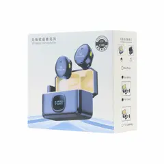 GENERICO - Microfono Inalambrico Tipo C 2.4g X2 - F31 - Jaltech.