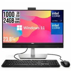 HP - Todo en Uno Dell Pro 24 Intel Core Ultra 7 265 SSD 1TB RAM 24GB W11 Pro 24” FHD