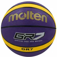 MOLTEN - Balón de Baloncesto BGR7-VY tamaño 7