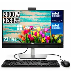 HP - Todo en Uno Dell Pro 24 Intel Core Ultra 7 265 SSD 2TB RAM 32GB W11 Pro 24” FHD