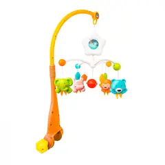 BIUM - Sleepy Time Movil - Juguetes Colgantes Cuna Para Bebe - Naranja