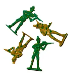 GENERICO - Figura Maqueta SOLDADO MB-130 de 5x8cm por 100 Und