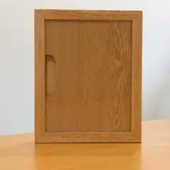 ENMADERA - Portarretratos Vagón de Madera Natural