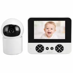 ONE PIXEL - Monitor De Bebe Inalambrico Con Camara Vision Nocturna Y Angulo Ajustable