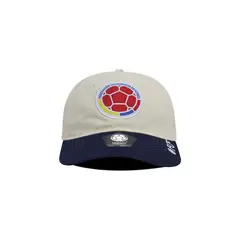 OTO CAPS - Gorra Oficial FCF Selección Colombia dad cap FCFE-0224 beigeazul